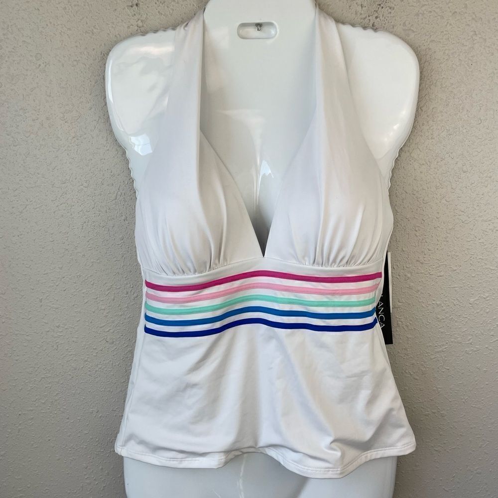 NWT La Blanca Tankini Size 10